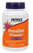 Load image into Gallery viewer, NOW Foods Inositol Powder Vegetarian