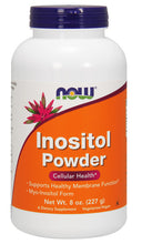 Load image into Gallery viewer, NOW Foods Inositol Powder Vegetarian