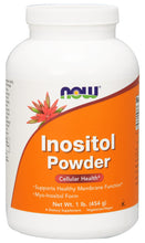 Load image into Gallery viewer, NOW Foods Inositol Powder Vegetarian