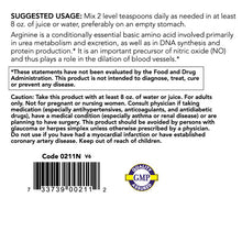 Load image into Gallery viewer, NOW Sports L-Arginine Powder