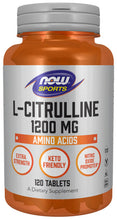 Load image into Gallery viewer, NOW Sports L-Citrulline, Extra Strength 1200 mg