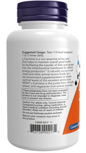 Load image into Gallery viewer, NOW Foods L-Carnitine Pure Powder