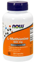 Load image into Gallery viewer, NOW Foods L-Methionine 500 mg