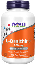Load image into Gallery viewer, NOW Foods L-Ornithine 500 mg