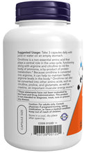 Load image into Gallery viewer, NOW Foods L-Ornithine 500 mg