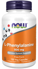 Load image into Gallery viewer, NOW Foods L-Phenylalanine 500 mg