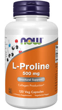 Load image into Gallery viewer, NOW Foods L-Proline 500 mg