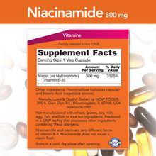 Load image into Gallery viewer, NOW Foods Niacinamide (B-3) 500 mg