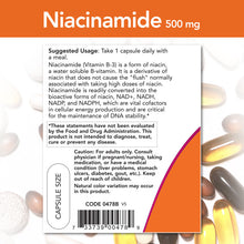 Load image into Gallery viewer, NOW Foods Niacinamide (B-3) 500 mg