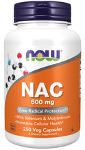 Load image into Gallery viewer, NOW Foods NAC 600 mg
