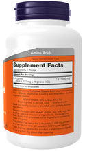 Load image into Gallery viewer, NOW Foods L-Arginine, Double Strength 1000 mg