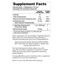 Load image into Gallery viewer, NOW Sports L-Carnitine Liquid 1000 mg, 32 fl. oz.