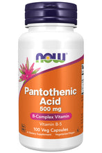 Load image into Gallery viewer, NOW Foods Pantothenic Acid 500 mg