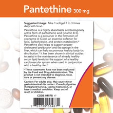 Load image into Gallery viewer, NOW Foods Pantethine 300 mg