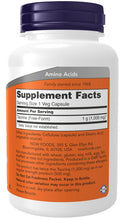 Load image into Gallery viewer, NOW Foods Taurine, Double Strength 1000 mg