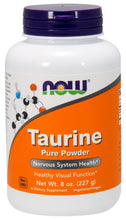 Load image into Gallery viewer, NOW Foods Taurine Pure Powder