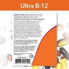 Load image into Gallery viewer, NOW Foods Ultra B-12 Liquid