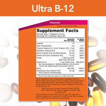 Load image into Gallery viewer, NOW Foods Ultra B-12 Liquid
