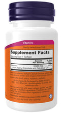 Load image into Gallery viewer, NOW Foods Vitamin A 10,000 IU