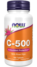 Load image into Gallery viewer, NOW Foods Vitamin C-500