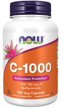 Load image into Gallery viewer, NOW Foods Vitamin C-1000 Veg Capsules