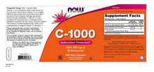 Load image into Gallery viewer, NOW Foods Vitamin C-1000 Veg Capsules