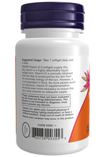 Load image into Gallery viewer, NOW Foods Vitamin D-3 2000 IU