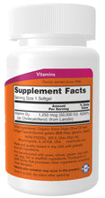 Load image into Gallery viewer, NOW Foods Vitamin D-3 50,000 IU