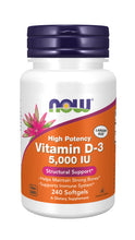 Load image into Gallery viewer, NOW Foods Vitamin D-3 5000 IU