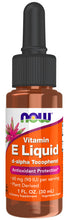 Load image into Gallery viewer, NOW Foods Vitamin E Liquid