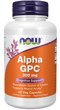 Load image into Gallery viewer, NOW Foods Alpha GPC 300 mg