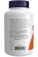 Load image into Gallery viewer, NOW Foods Lecithin 1200 mg