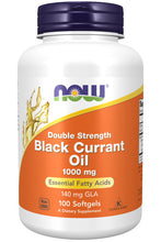 Load image into Gallery viewer, NOW Foods Black Currant Oil, Double Strength 1000 mg
