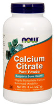 Load image into Gallery viewer, NOW Foods Calcium Citrate Pure Powder
