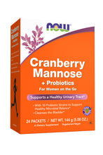 Load image into Gallery viewer, NOW Foods Cranberry Mannose + Probiotics
