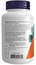 Load image into Gallery viewer, NOW Foods Calcium Citrate Tablets