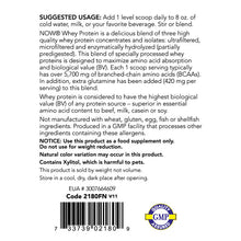 Load image into Gallery viewer, NOW Sports Whey Protein Creamy Chocolate Powder