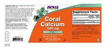Load image into Gallery viewer, NOW Foods Coral Calcium 1000 mg