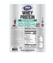 Load image into Gallery viewer, NOW Sports Whey Protein Creamy Chocolate Powder