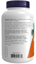 Load image into Gallery viewer, NOW Foods Calcium Citrate Veg Capsules