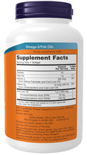 Load image into Gallery viewer, NOW Foods Cod Liver Oil, Extra Strength 1,000 mg