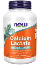 Load image into Gallery viewer, NOW Foods Calcium Lactate