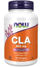 Load image into Gallery viewer, NOW Foods CLA (Conjugated Linoleic Acid) 800 mg