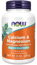 Load image into Gallery viewer, NOW Foods Calcium & Magnesium Powder