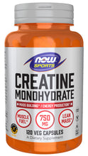 Load image into Gallery viewer, NOW Sports Creatine Monohydrate 750 mg