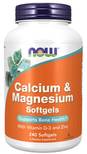 Load image into Gallery viewer, NOW Foods Calcium & Magnesium