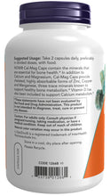 Load image into Gallery viewer, NOW Foods Cal-Mag Caps