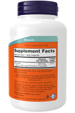 Load image into Gallery viewer, NOW Foods Chromium Picolinate 200 mcg