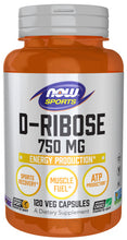 Load image into Gallery viewer, NOW Sports D-Ribose 750 mg