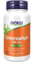 Load image into Gallery viewer, NOW Foods Chlorophyll 100 mg